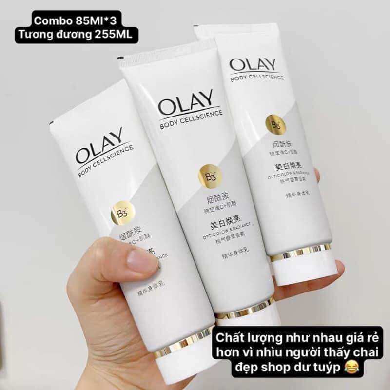 Kem olay b3 xám 85ml trắng nhanh gấp 2 lần