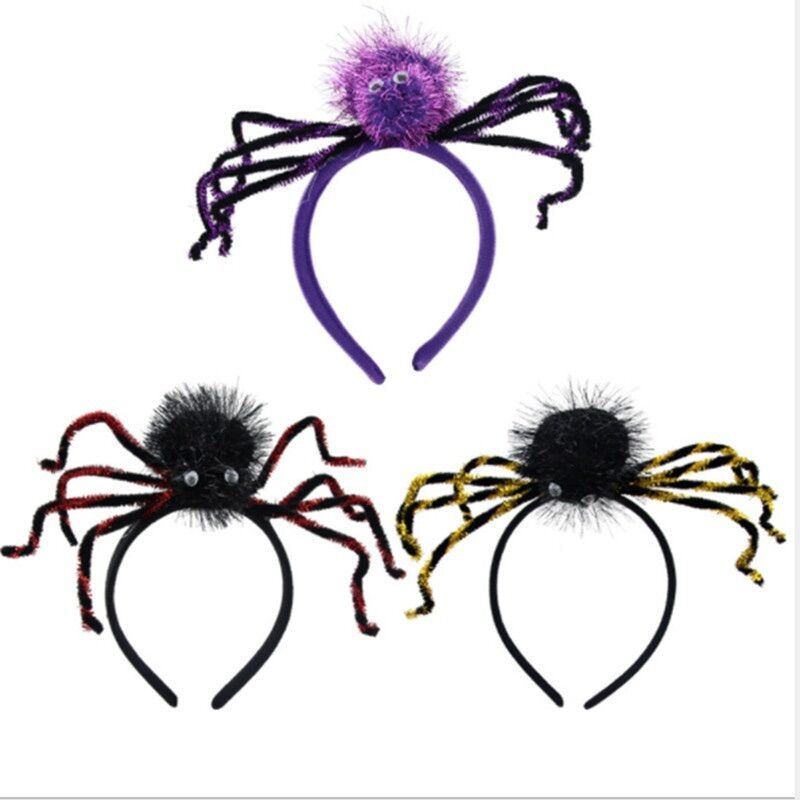 [MUA 2 GIẢM 5%]Cài Tóc Nhện Đen Phụ Kiện Hoá Trang Halloween
