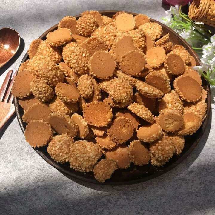 Bánh trứng nhện mè 500g