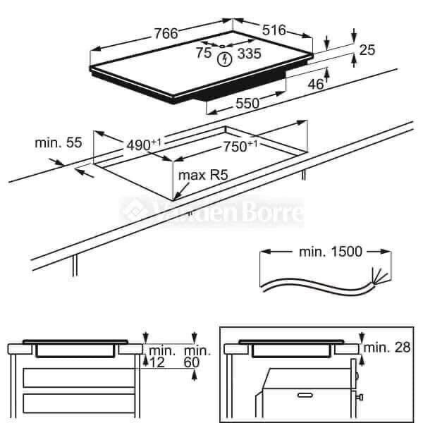 Bếp từ AEG IKB84431XB - Made in germany