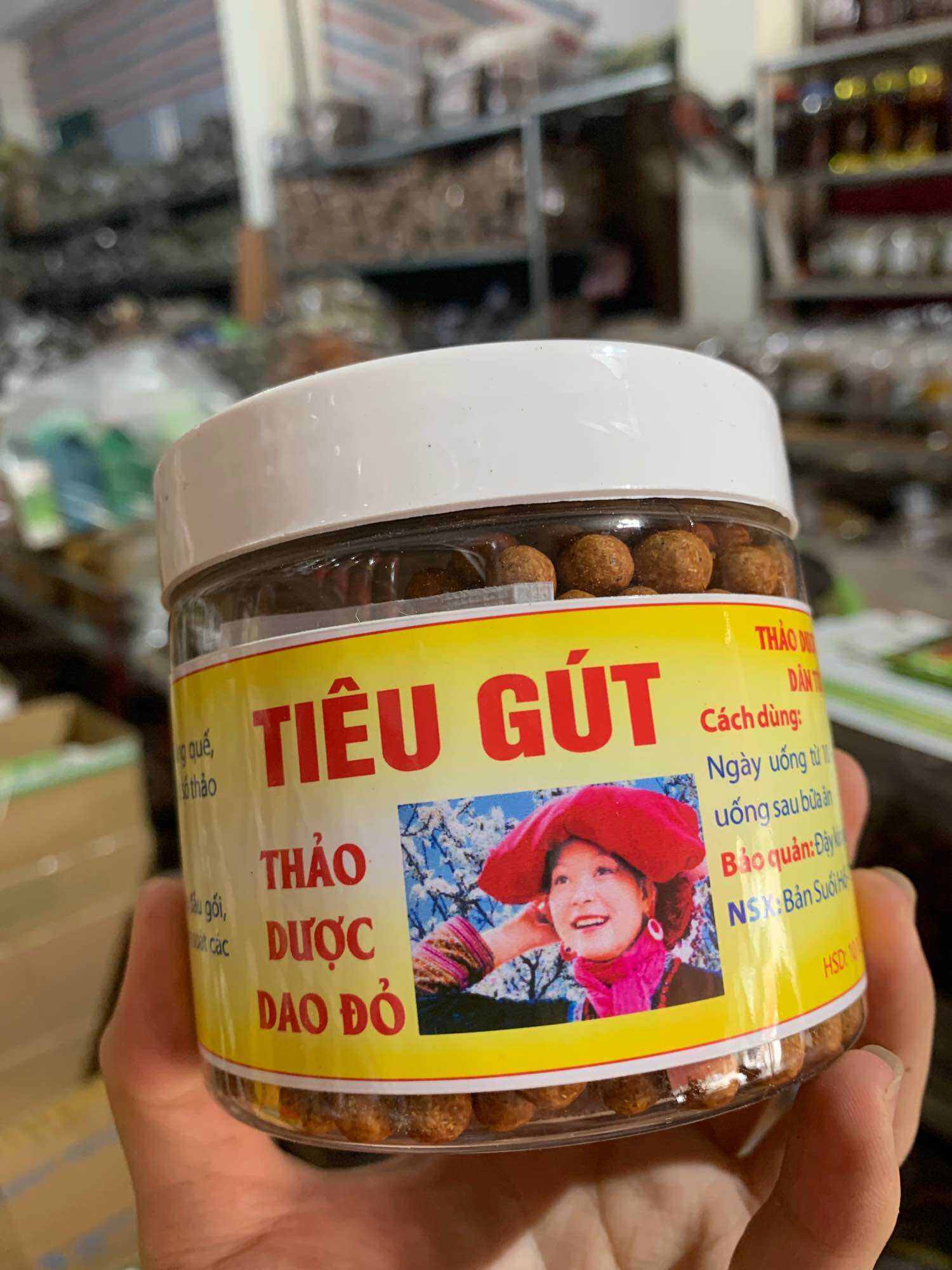 Tiêu Gút ( giảm đau nhức xương khớp, đau đầu gối )  - Thảo Dược dân tộc Dao Đỏ (Hộp 300gram) - Đặc Sản 999
