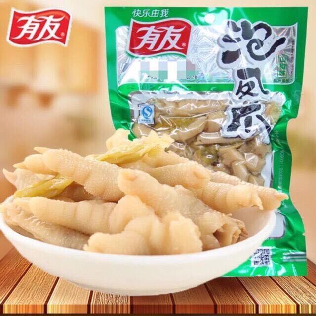 combo 5 gói chân gà cay yuyu 100g