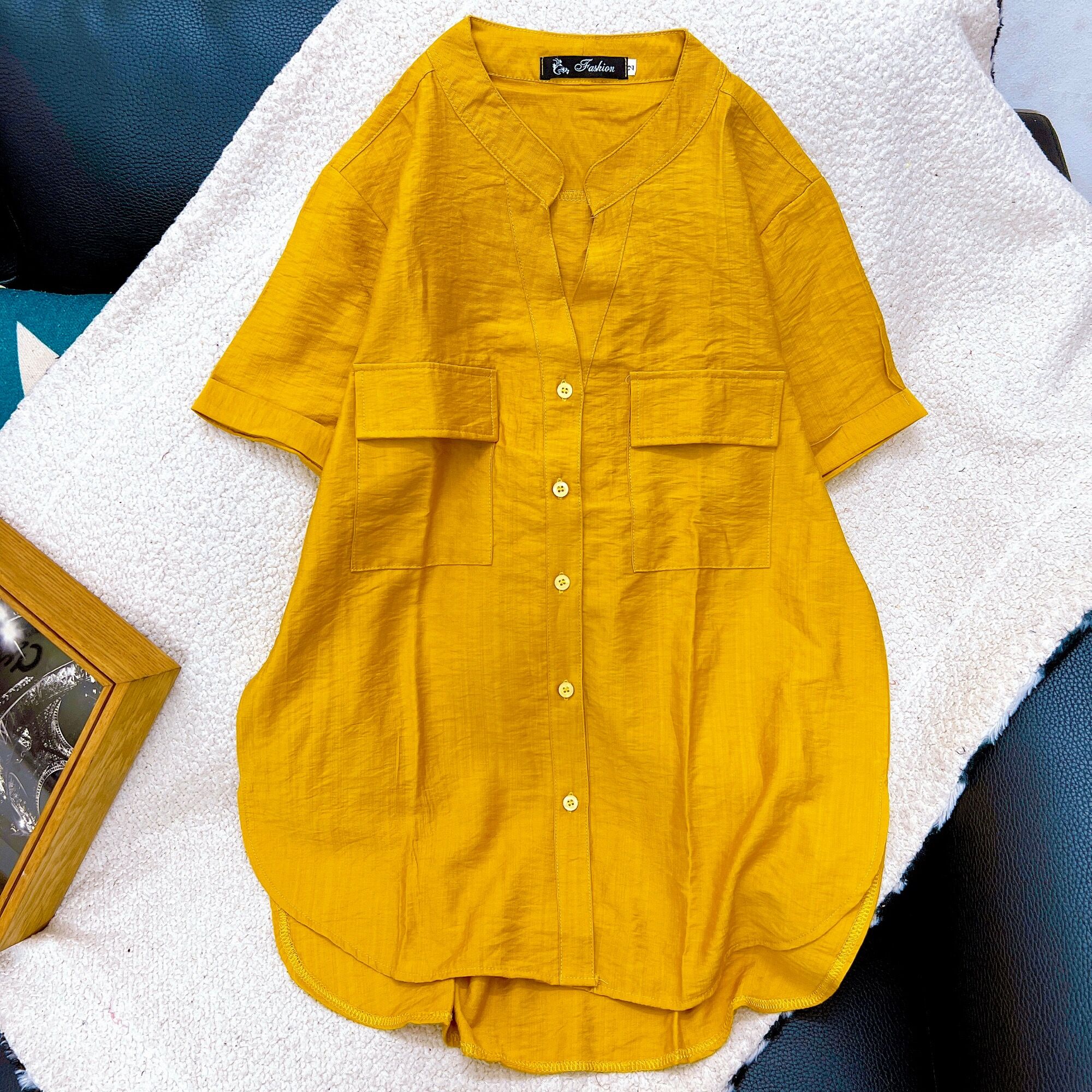BIG SIZE - ĐỦ SIZE - ÁO SƠ MI NỮ - VTN COTTON THÁI