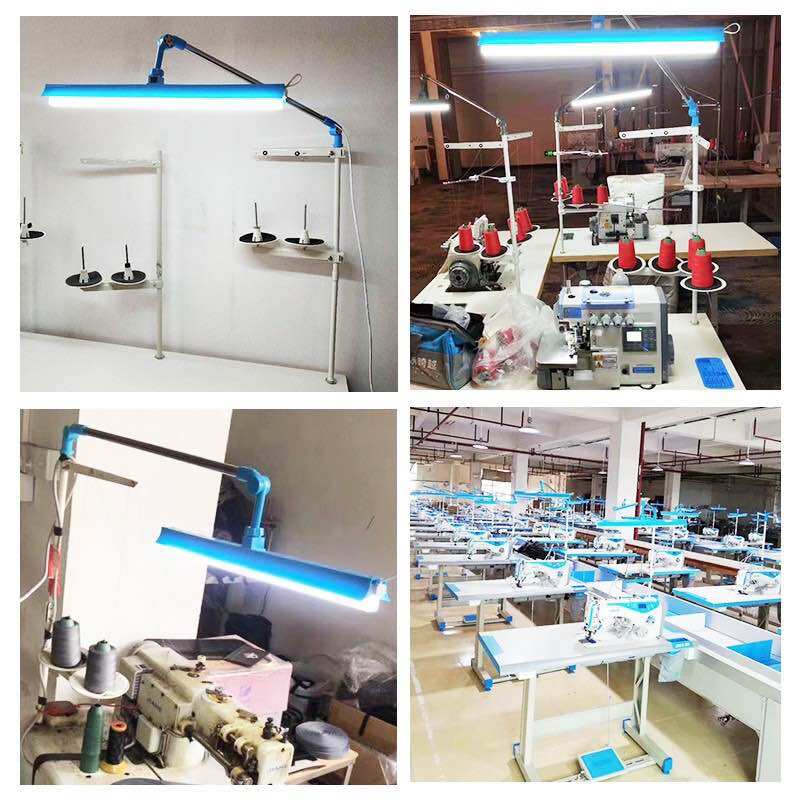 Đèn cọc chỉ dạng bóng Led máy may, máy vắt sổ công nghiệp