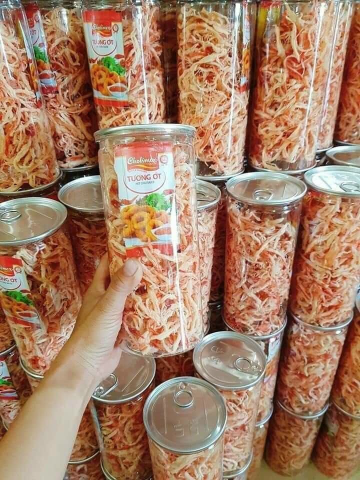 Mực Sợi Hấp Dừa