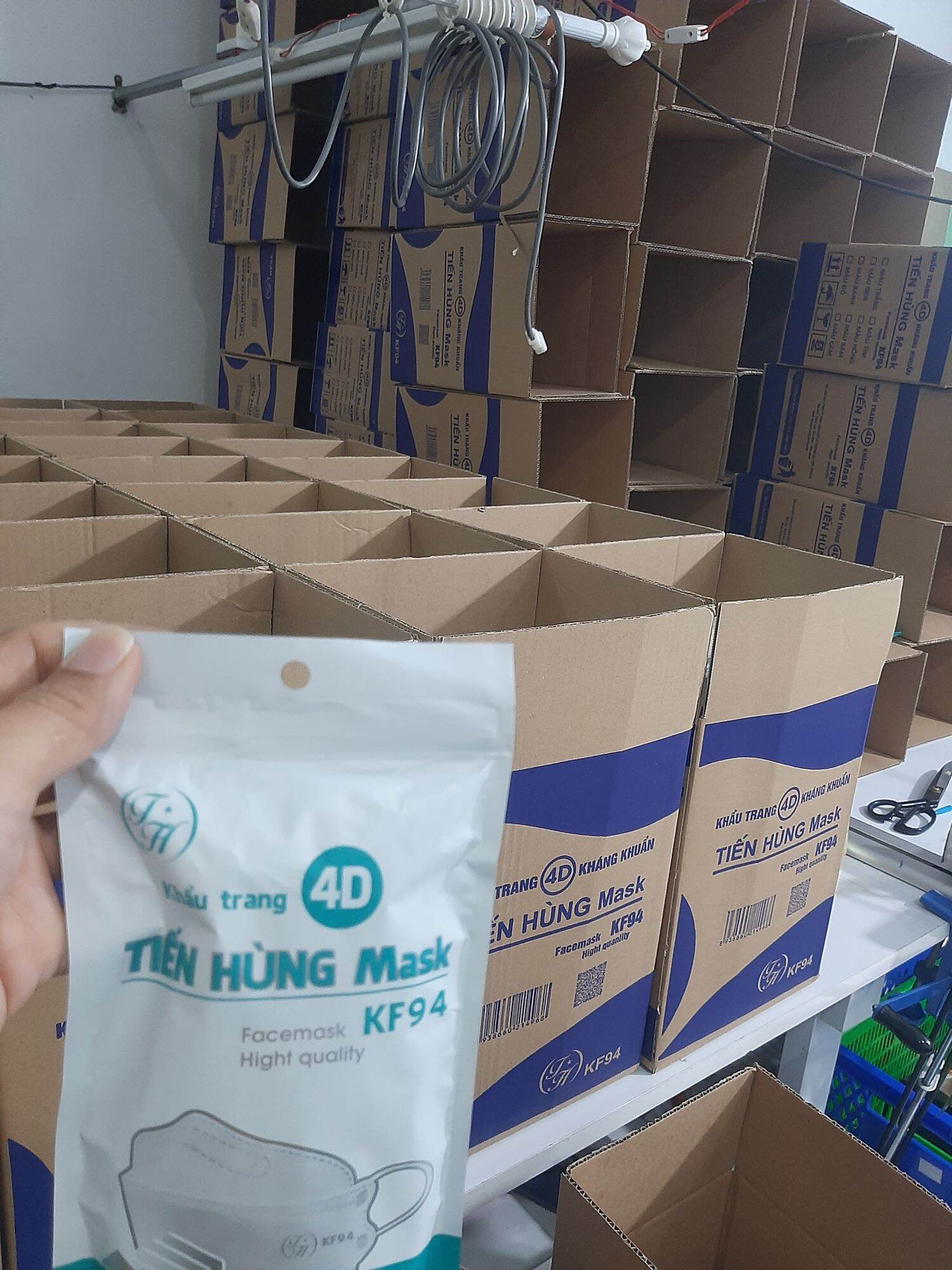 Khẩu trang  kf94  hàng quốc 1 thùng  300/c