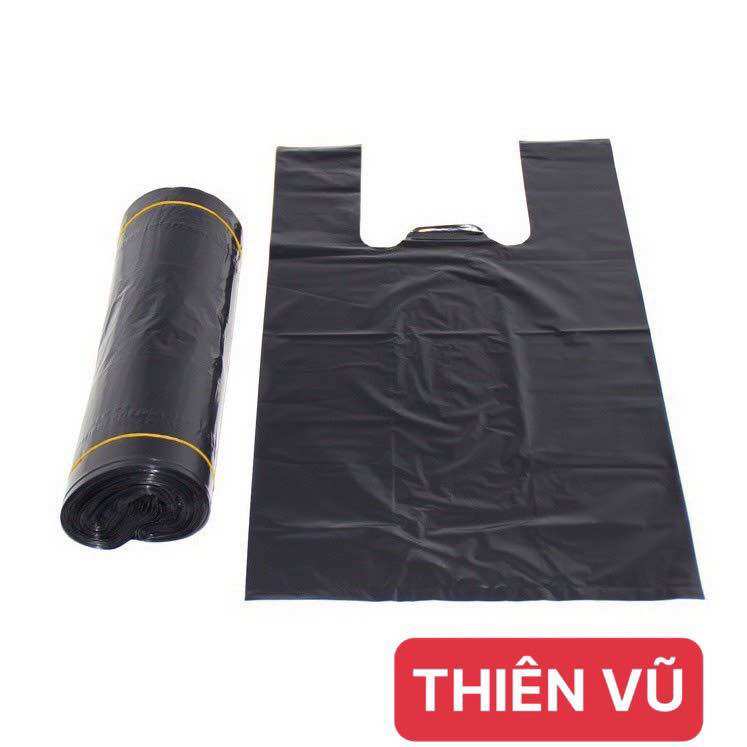Bao nilon ĐEN loại tốt nhiều kích cỡ - 1kg bao nilon đen - gia dụng Thiên Vũ
