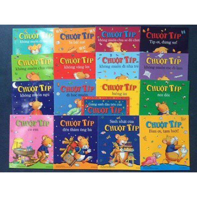 Sách - Chuột Típ - trọn bộ 17 cuốn