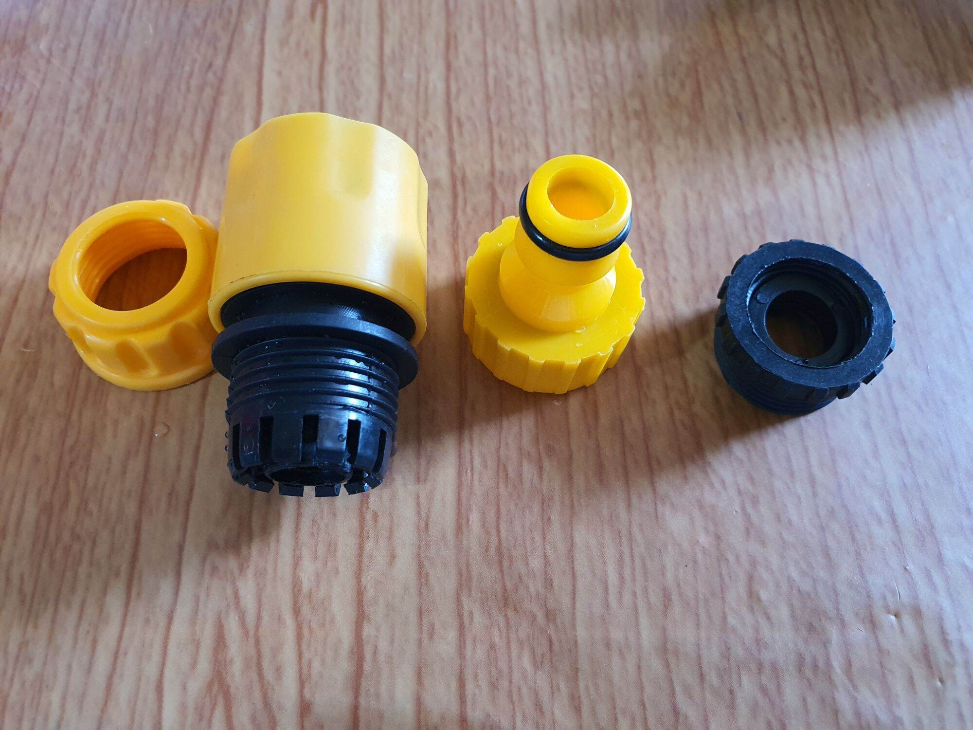 14mm 16mm plastic pipe 21, 27 screw thread quick installation faucet adapter