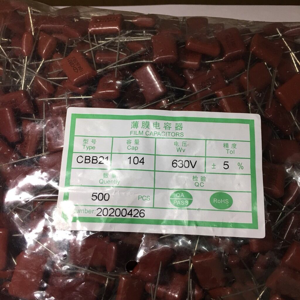 10 chiếc  tụ điện 104J - 630V