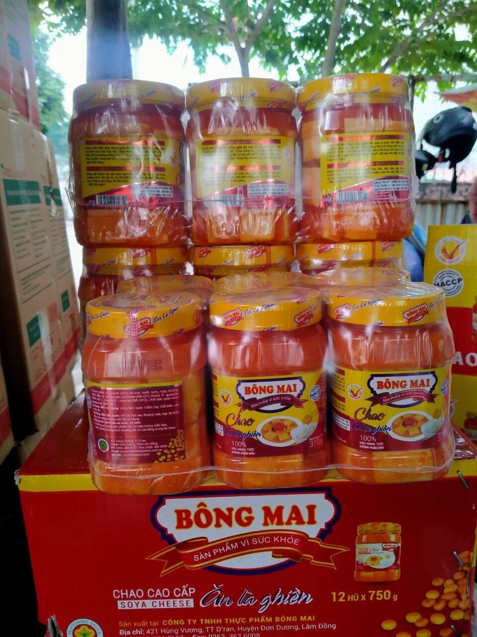 Chao Bông Mai 750g