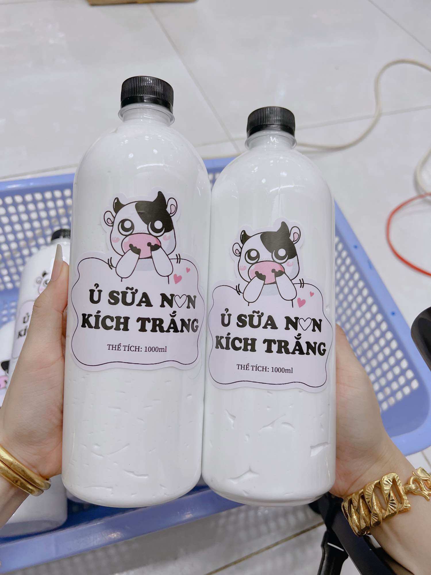 Ủ sữa non con bò kích trắng body 1kg