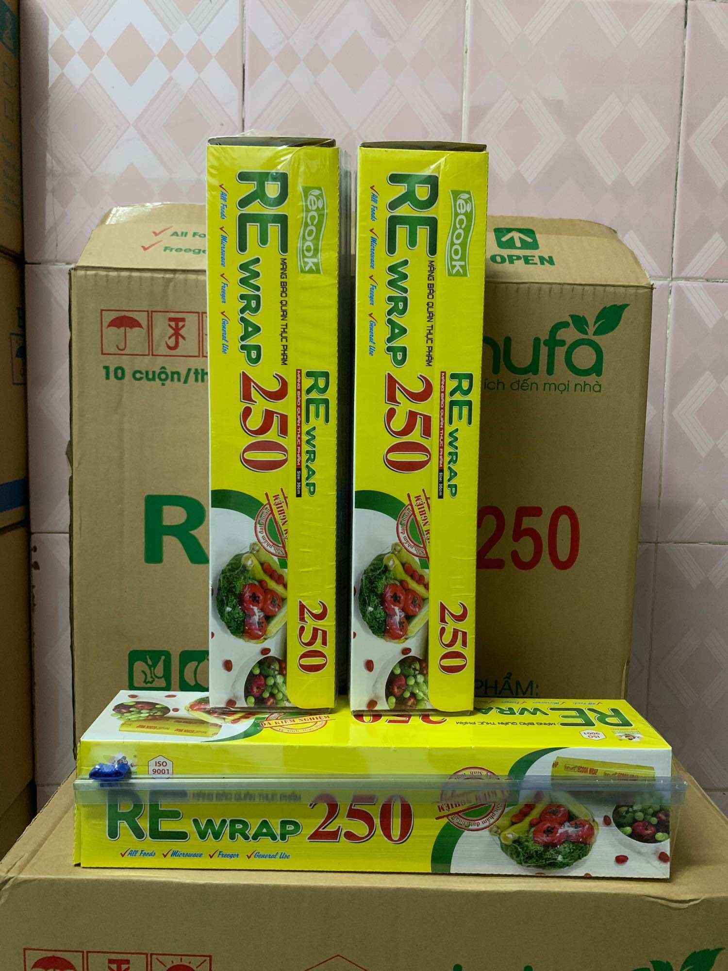 MÀNG BỌC THỰC PHẨM REWRAP 250- SIZE 30CM