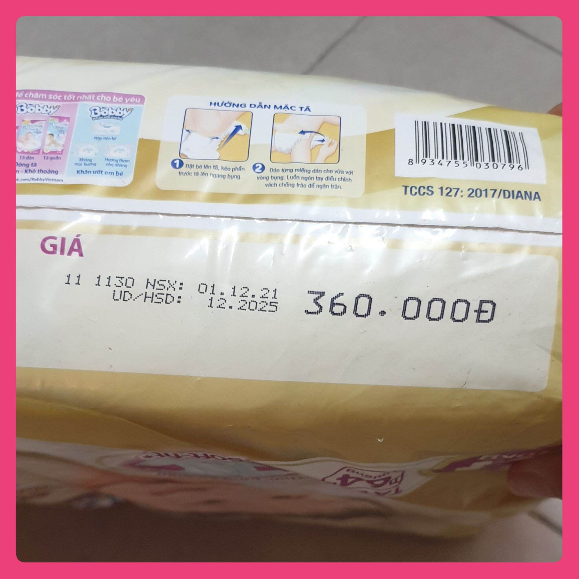TẶNG 6 MIẾNG_TÃ DÁN BOBBY CAO CẤP SIZE M64+6 MIẾNG