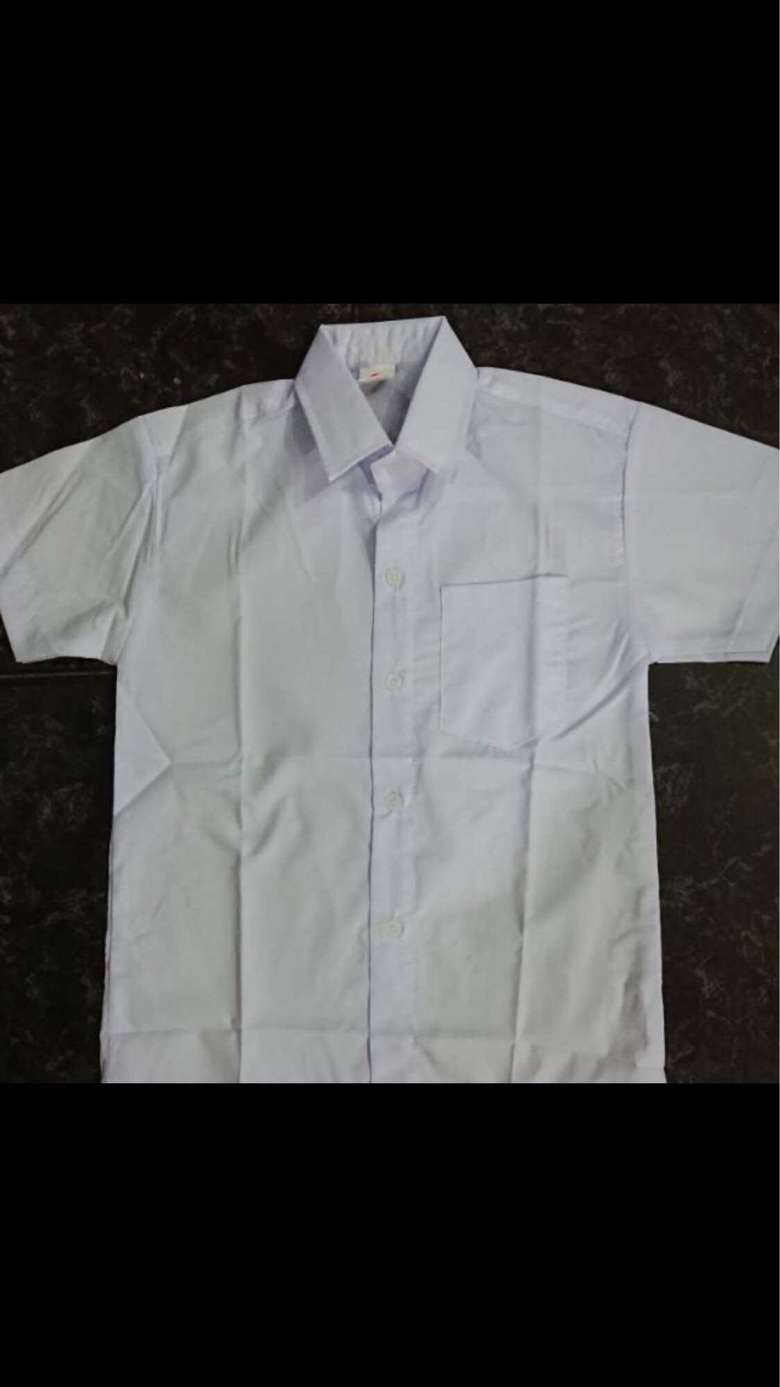 Áo sơ mi trắng tay ngắn 2xl đến 6xl giá 80 k