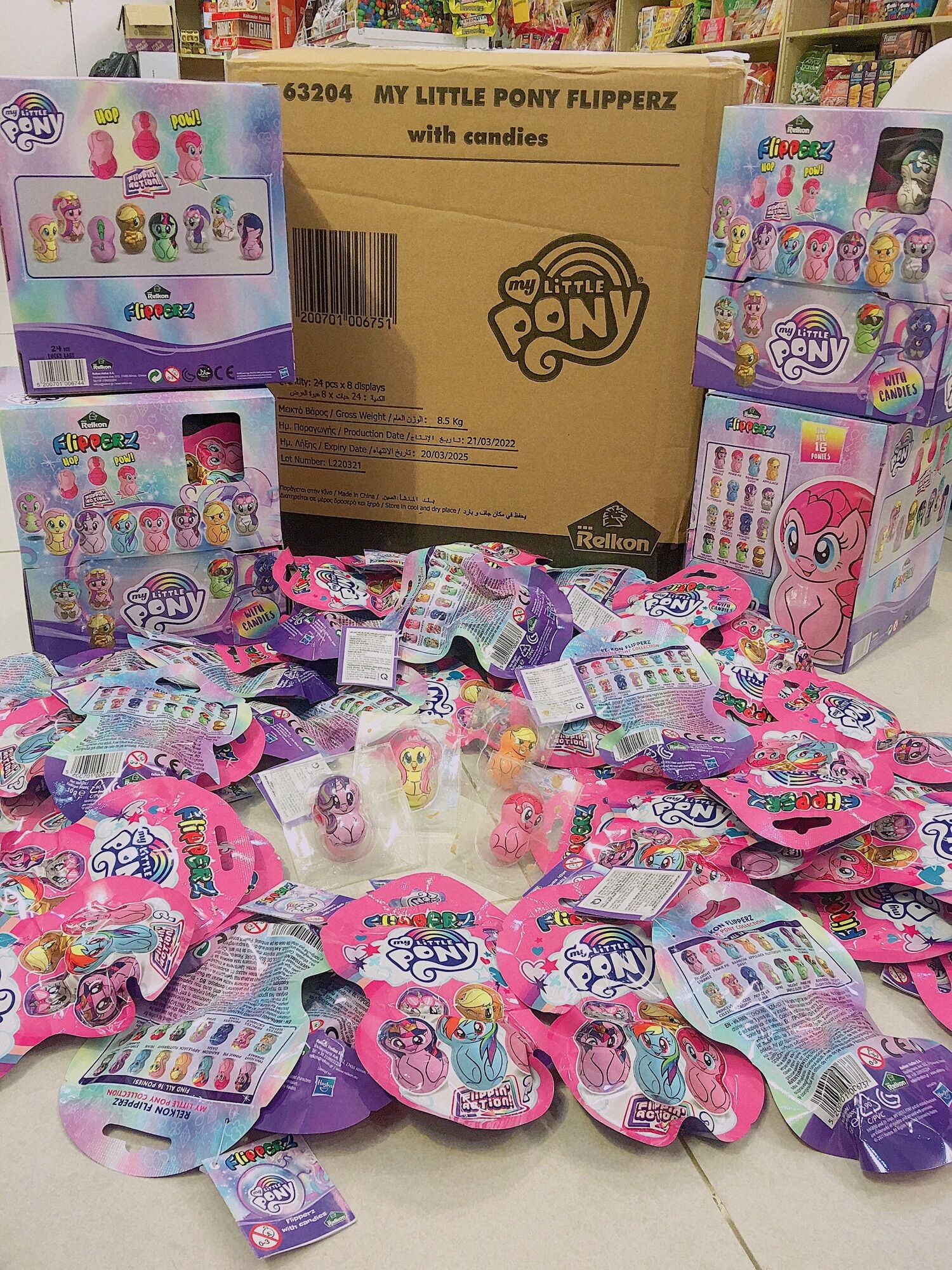 Kẹo Đồ Chơi Lật Đật My Little Pony Flipperz