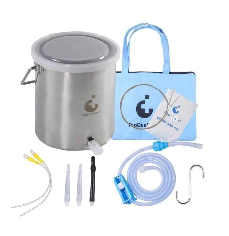 Bộ bình Thụt tháo 2 lít Coffee Enema TopQuaFocus Enema