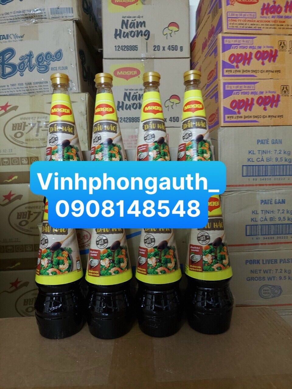 Dầu hào Maggi 820gr