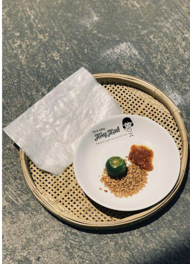 Bánh tráng chấm satế muối tắc Hồng Hạnh (1gói)