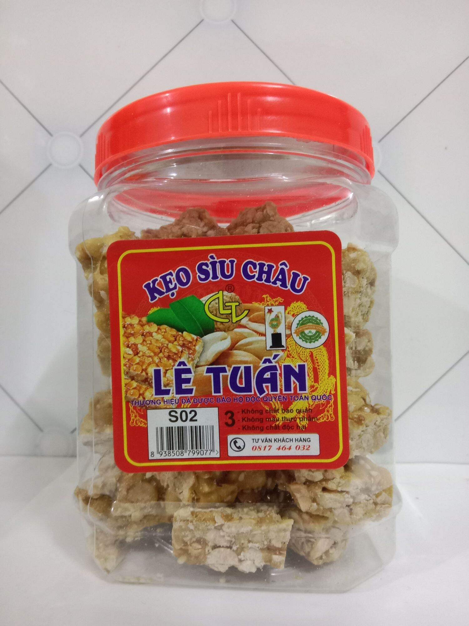 Kẹo lạc, Kẹo sìu châu Đặc Sản Nam Định , Hộp 380 g
