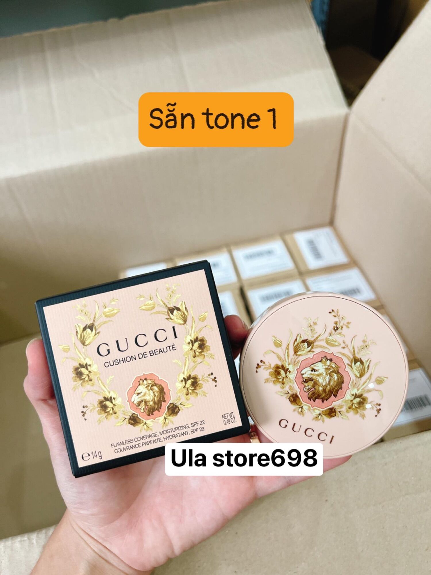 Phấn nước gucci cushion de beauté fullbox-bản limited