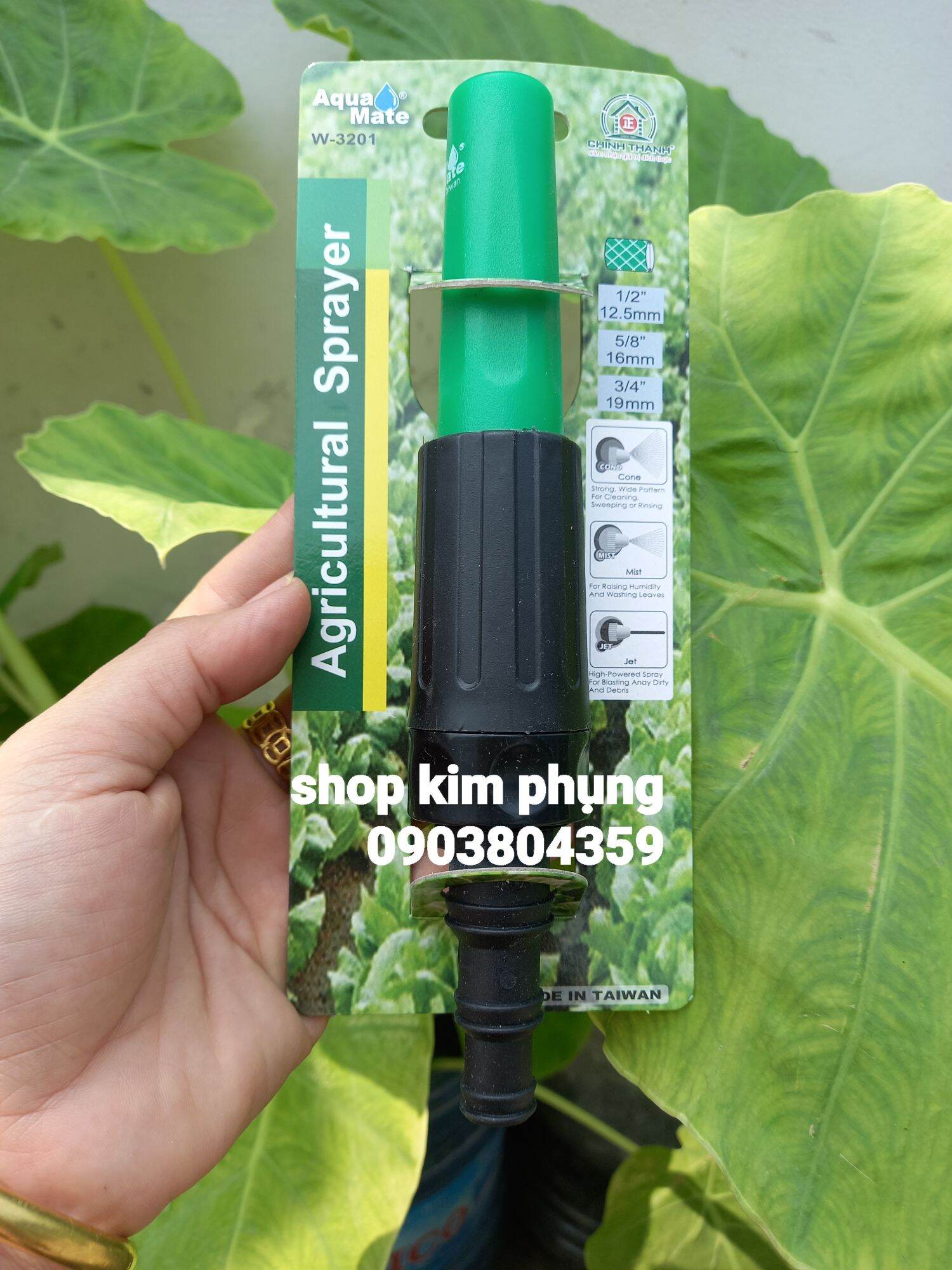 Vòi tưới cây đa năng tặng kèm đầu nối