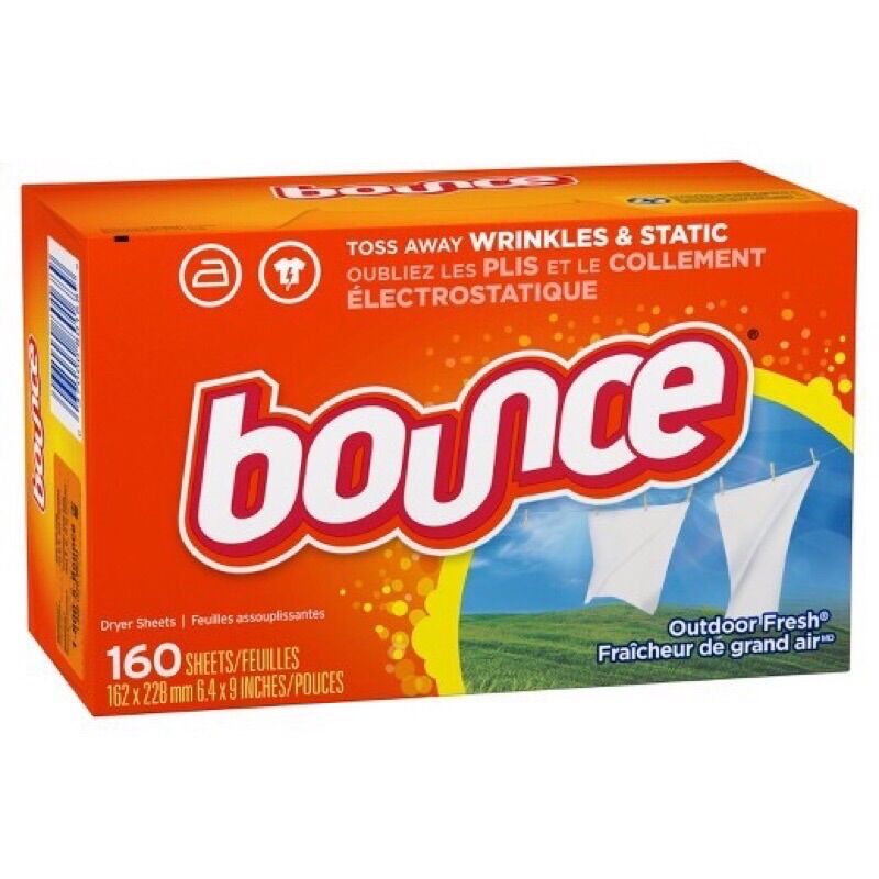 Giấy thơm quần áo Bounce Mỹ hộp 160 tờ