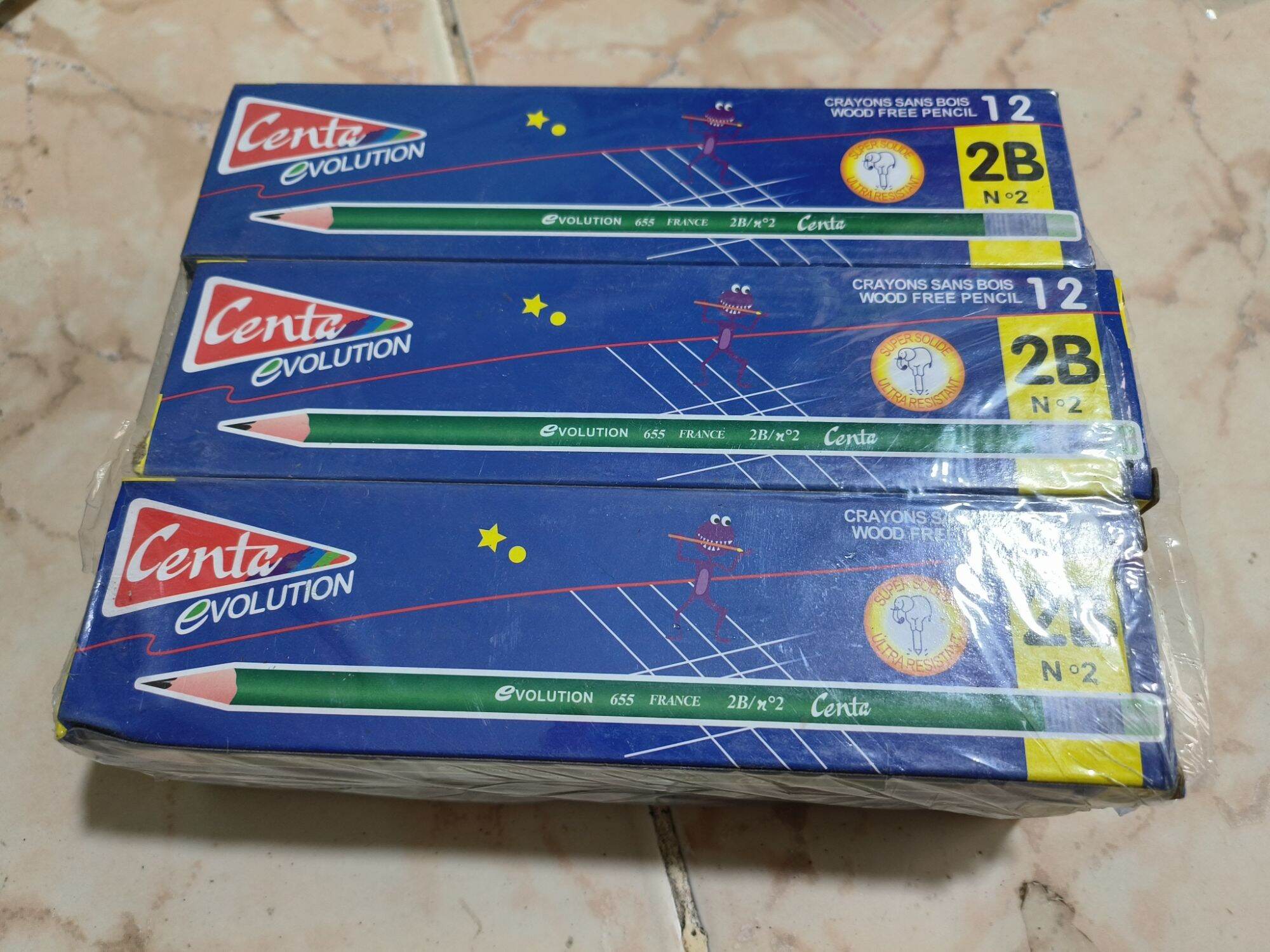 Hộp 12 bút chì 2B