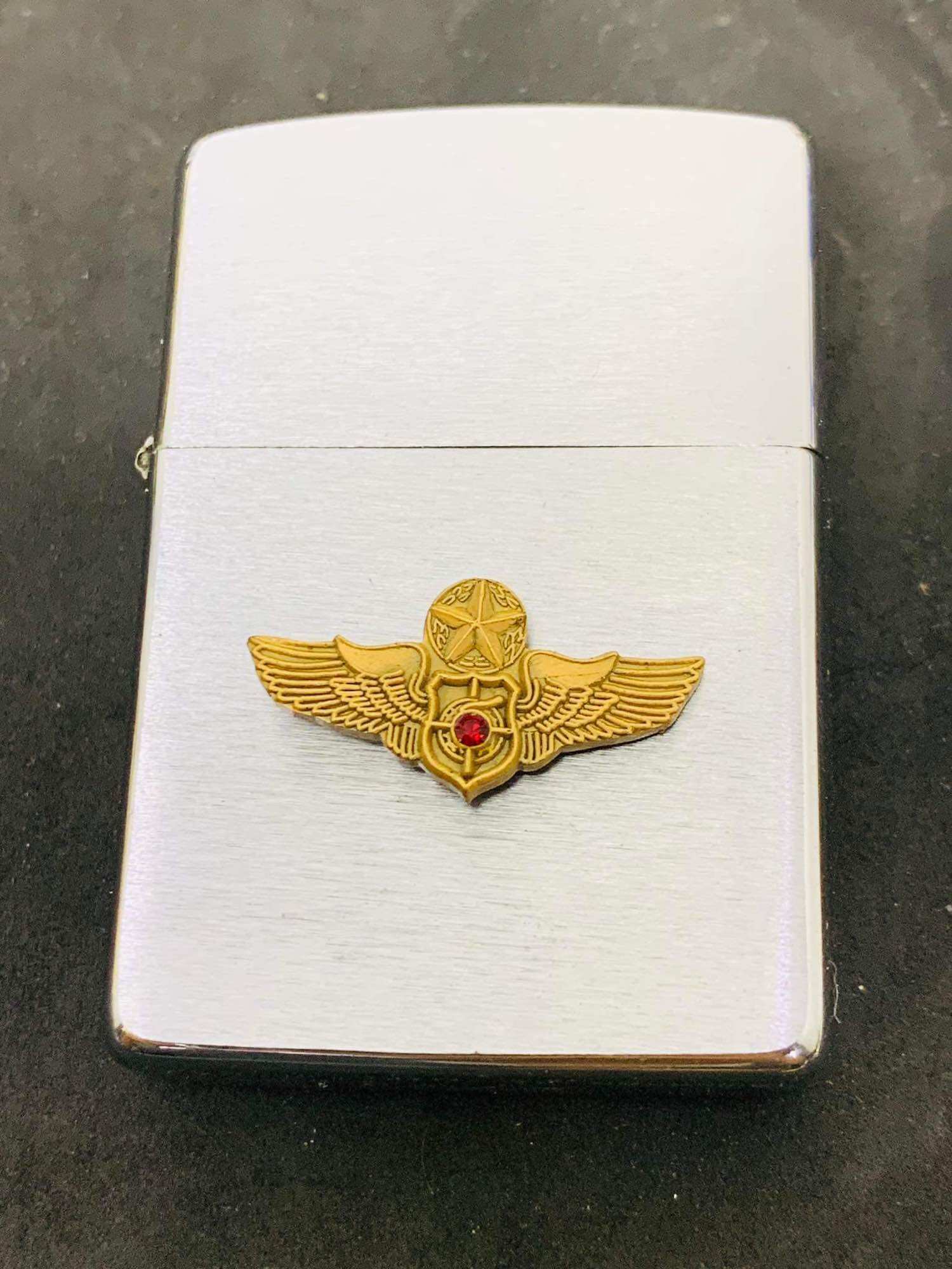 Emblem Pin USA chính hãng dán Zippo