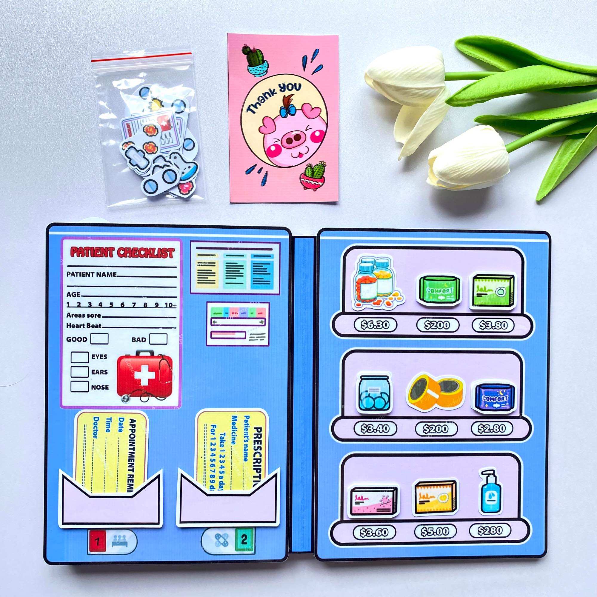 Tập làm bác sĩ cùng TocaBoca - Búp bê giấy
