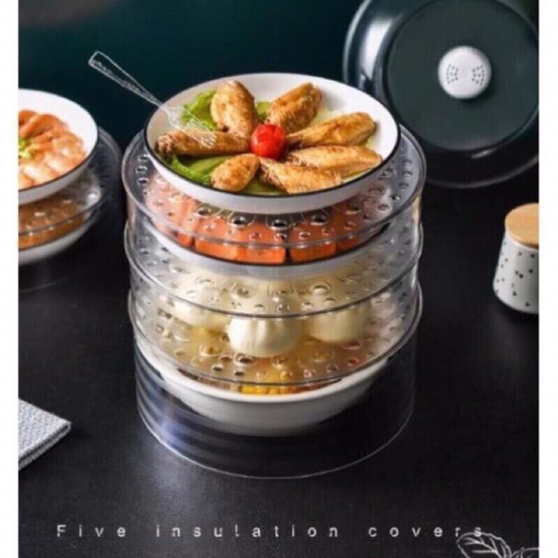 lồng bàn lưới 5 tầng bảo quản thức ăn ,tránh côn trùng ,