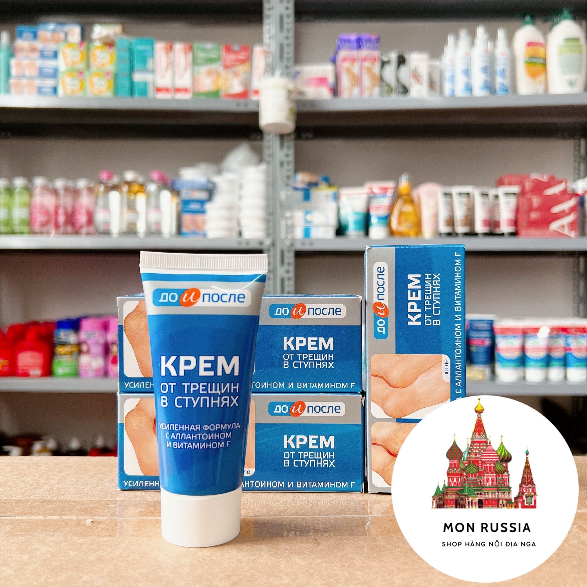 Kem nứt gót Kpem của Nga