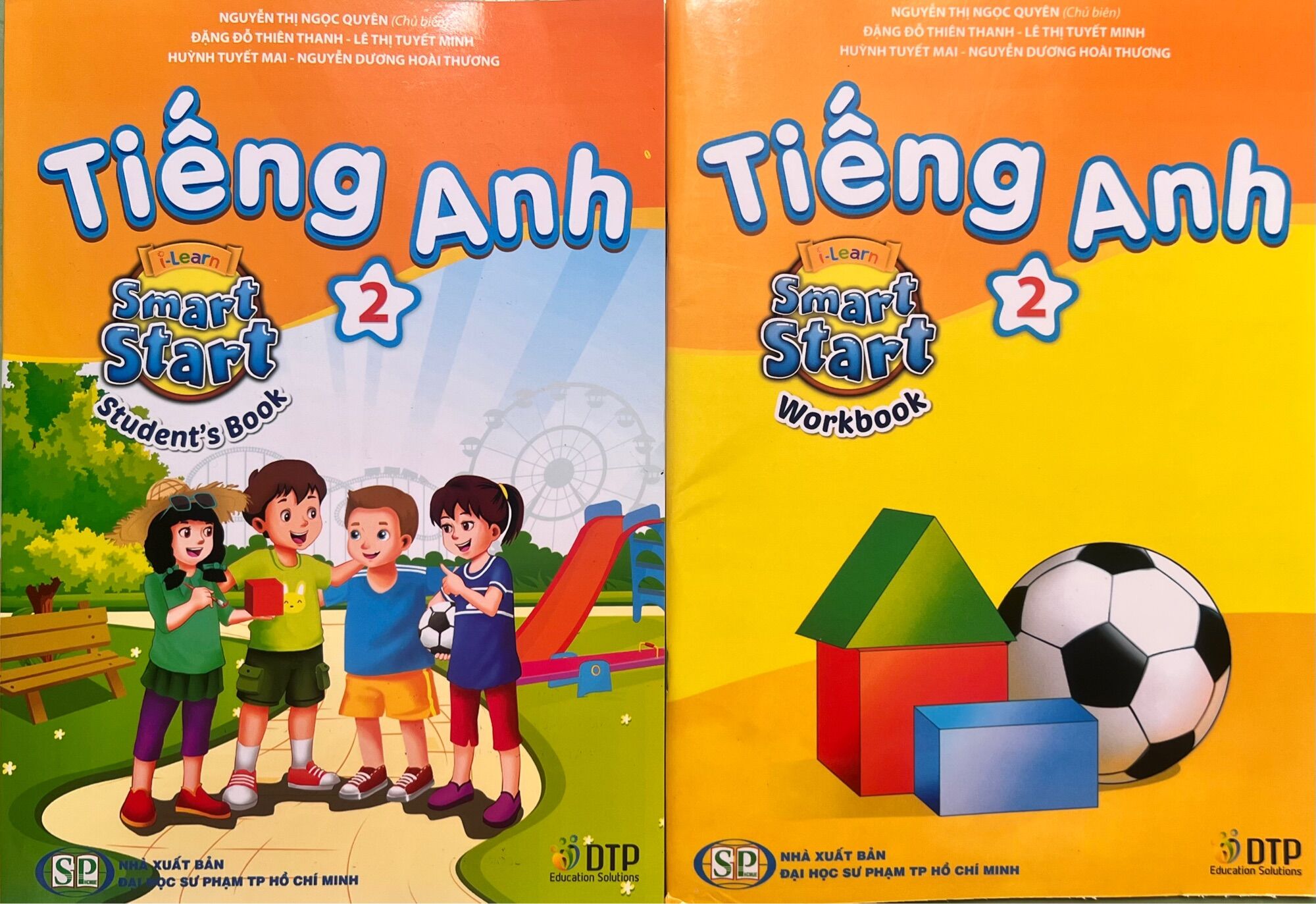 Sách - Bộ 2 cuốn Tiếng Anh I-Learn Smart Start 2 ( gồm 2 quyển Student book + Workbook)