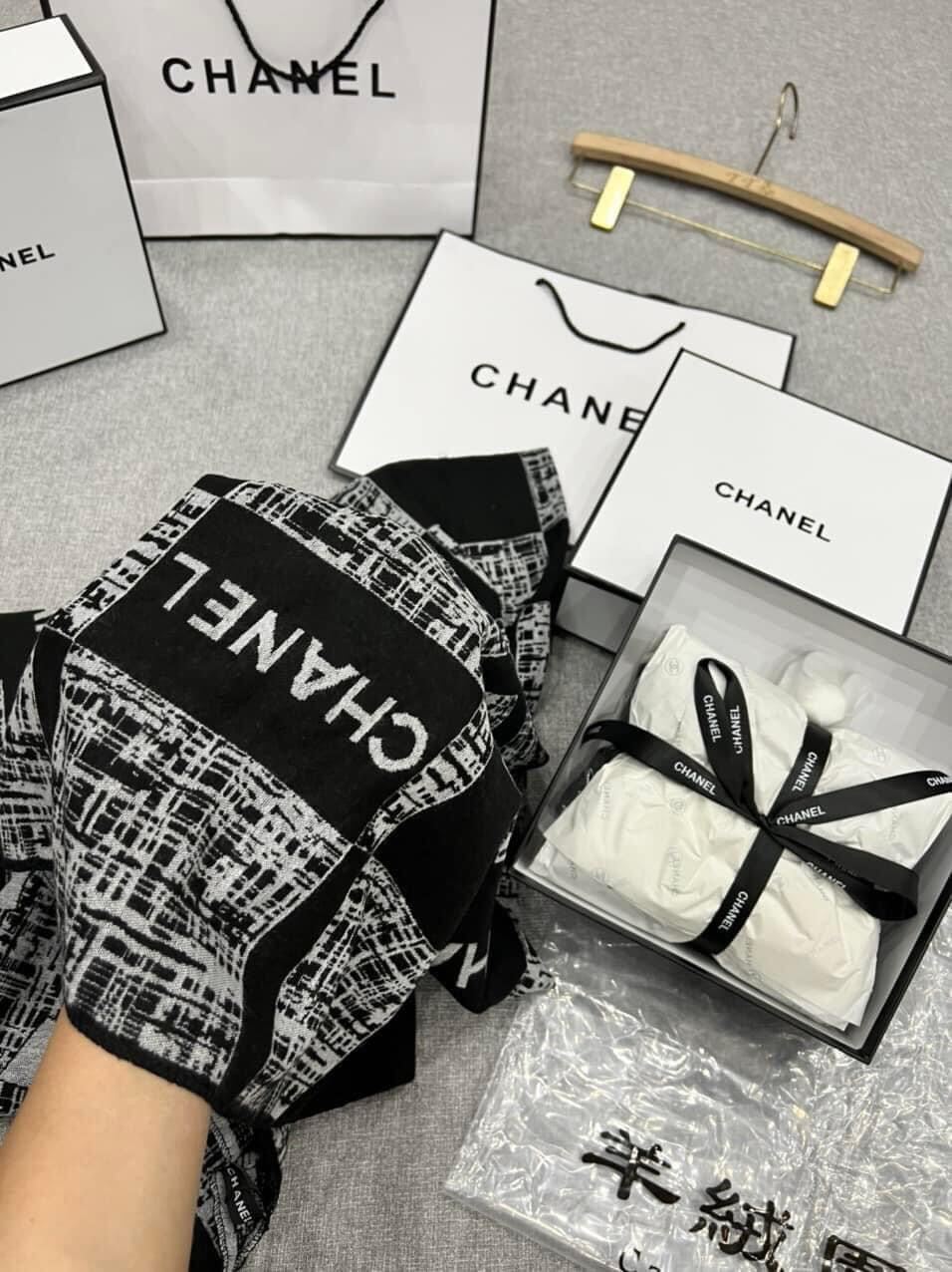 Khăn lụa dài Chanel Cao Cấp