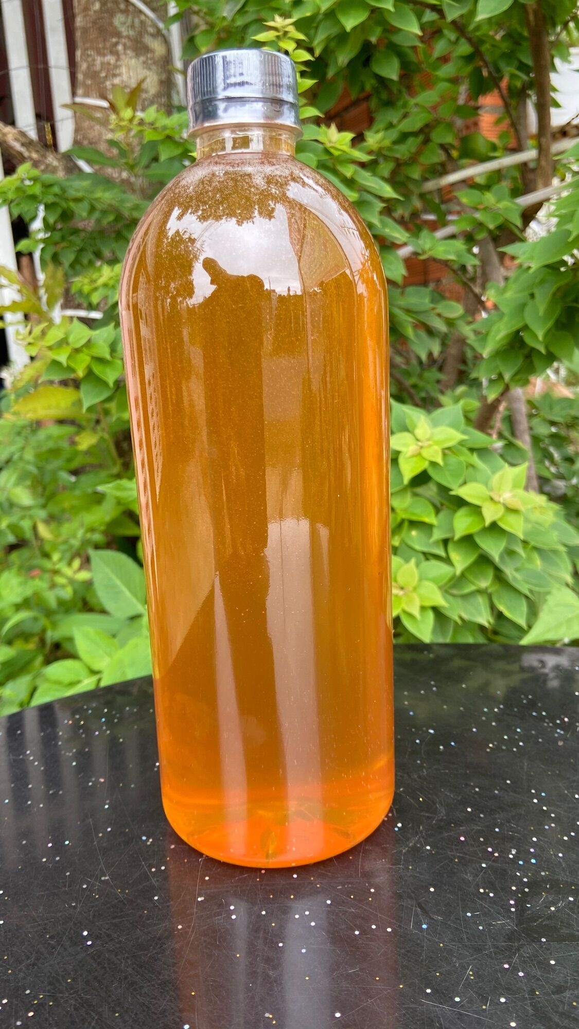 Mật Ong nguyên chất Hoa Cỏ Kim chai 1 Lít