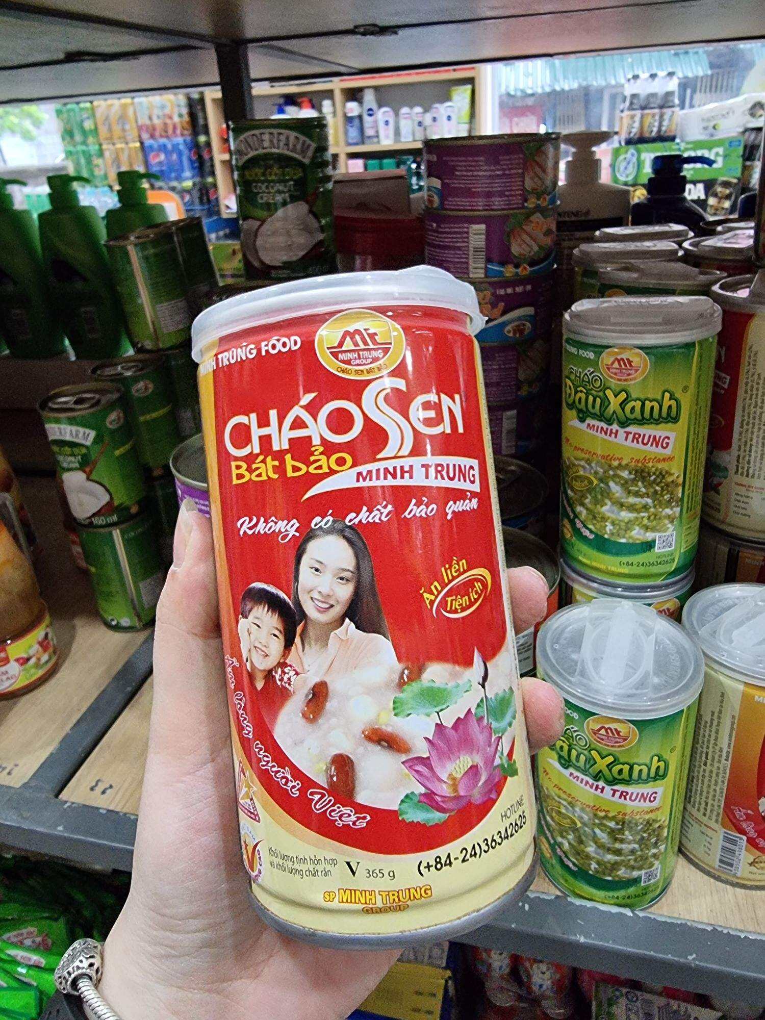 Cháo sen Bát bảo Minh Trung 365g