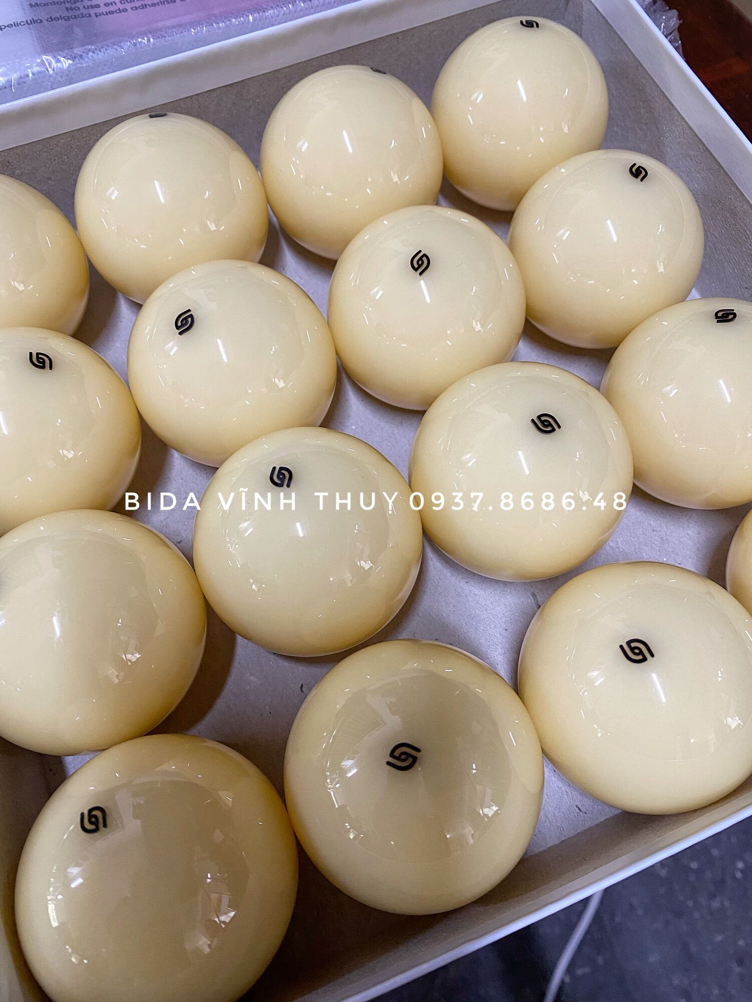 Bóng cái bi-a lỗ Aramith Bỉ; Bi chủ bida lỗ cao cấp