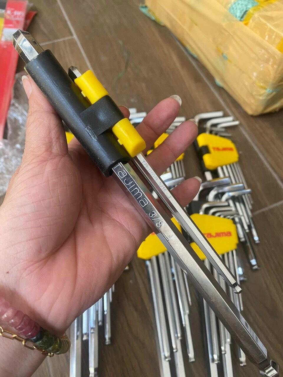 Bộ lục giác hàng Nhật bãi gồm 9 cây