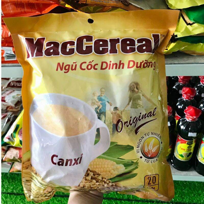 Combo 4 gói Ngũ Cốc Dinh Dưỡng MacCereal 560g ( 20 Gói )