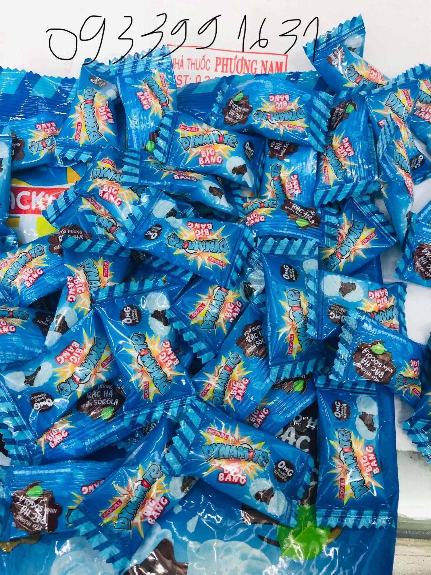 Kẹo bạc hà nhân socola-combo 10viên