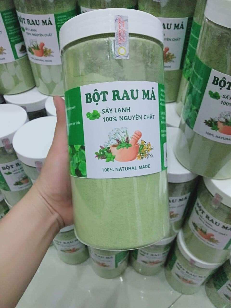 Hộp 500g bột diếp cá sấy lạnh nguyên chất