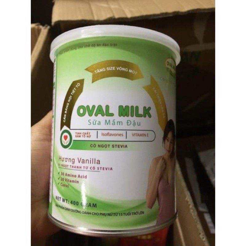 Sữa mầm đậu nở ngực Ovalmilk uống là tăng