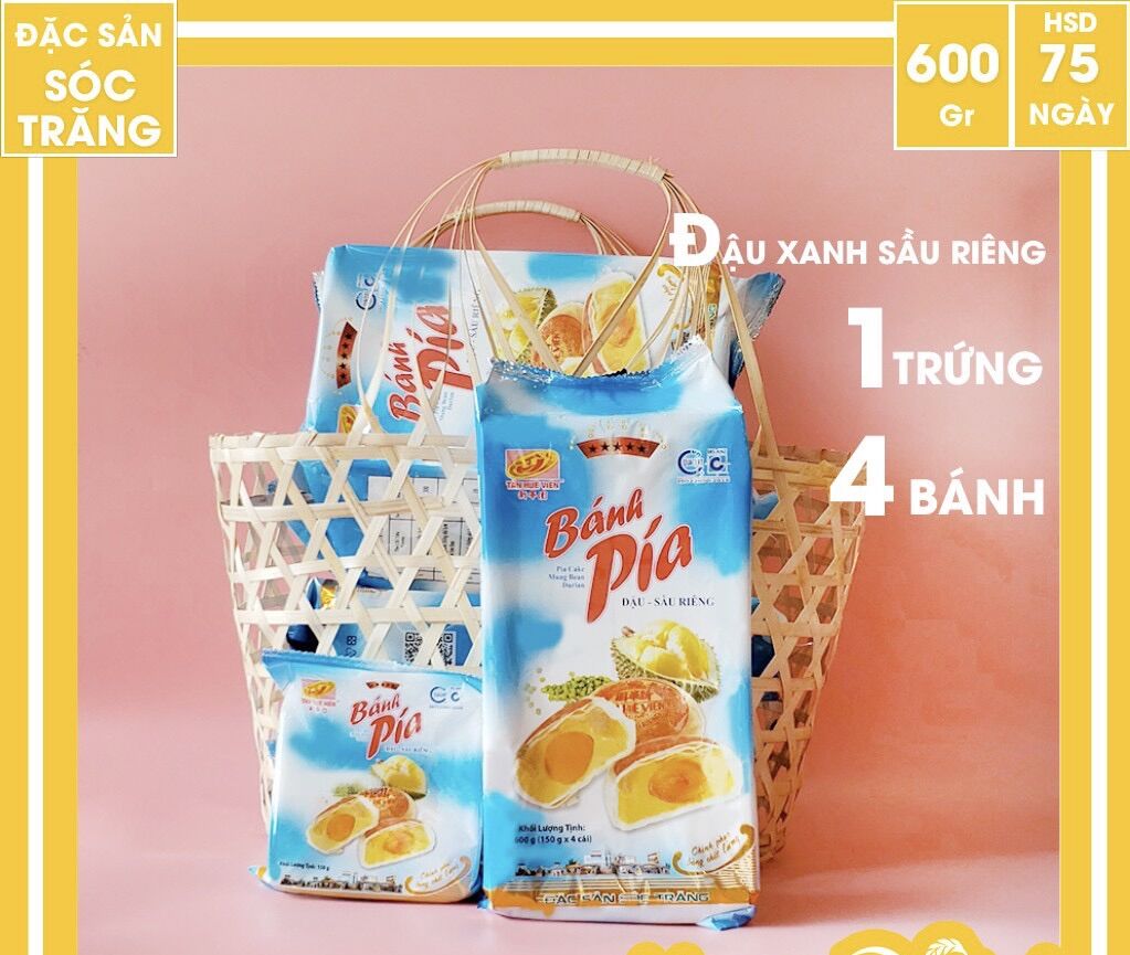 Bánh pía tân huê viên - đặc biệt 600gr