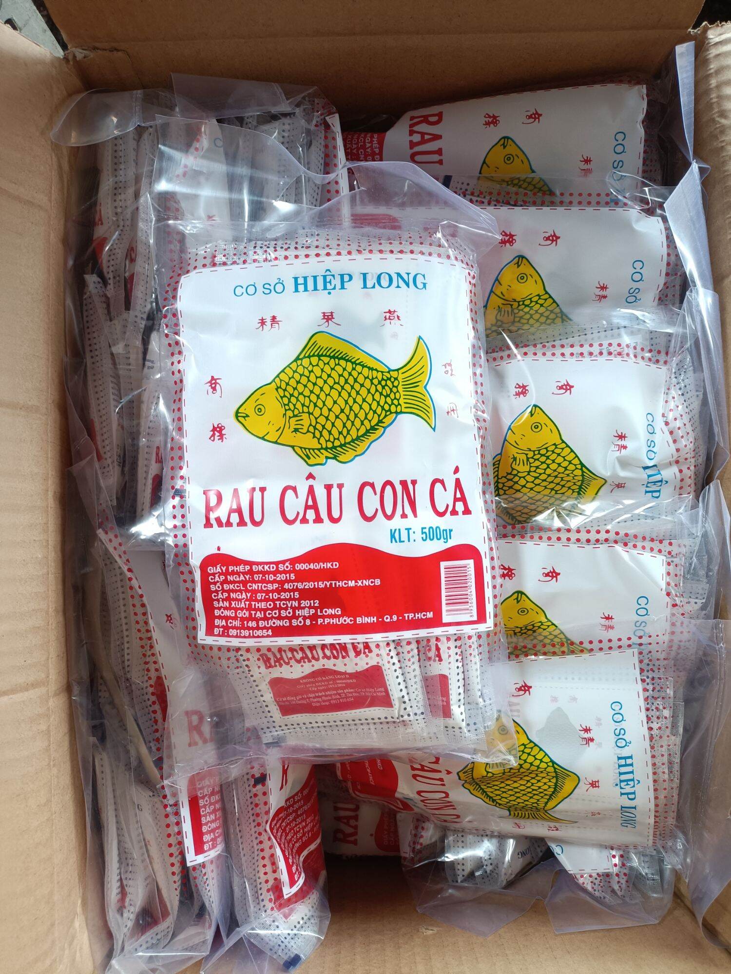 BỘT RAU CAU GIÒN HIỆU CON CÁ (GÓI 25GRAM)