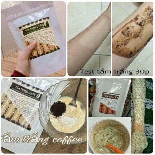 Tắm trắng cafe siêu trắng