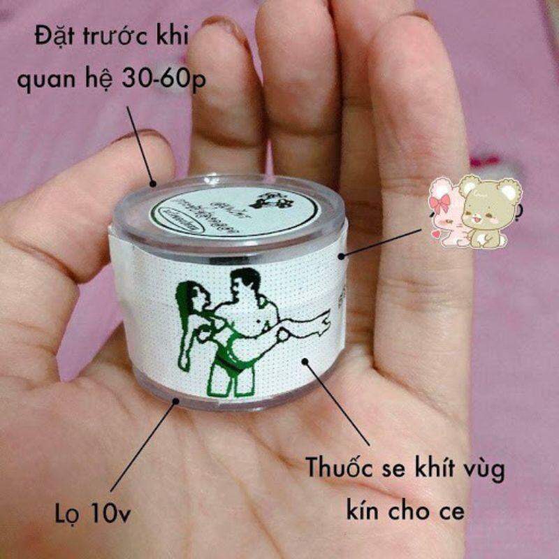 Viên Đặt Se Khít Vùng Kín Thái Lan Hũ 10 Viên - Se Khít Vùng Kín Open