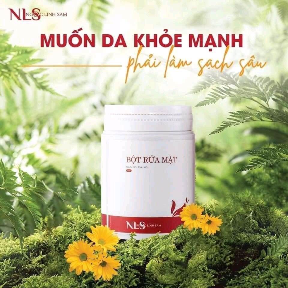 Bột rửa mặt  thiên nhiên Ngọc Linh Sâm handmade