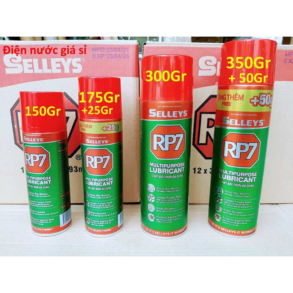 RP7 chai tẩy rỉ sét, bình xịt rỉ sét mẫu mới nhất