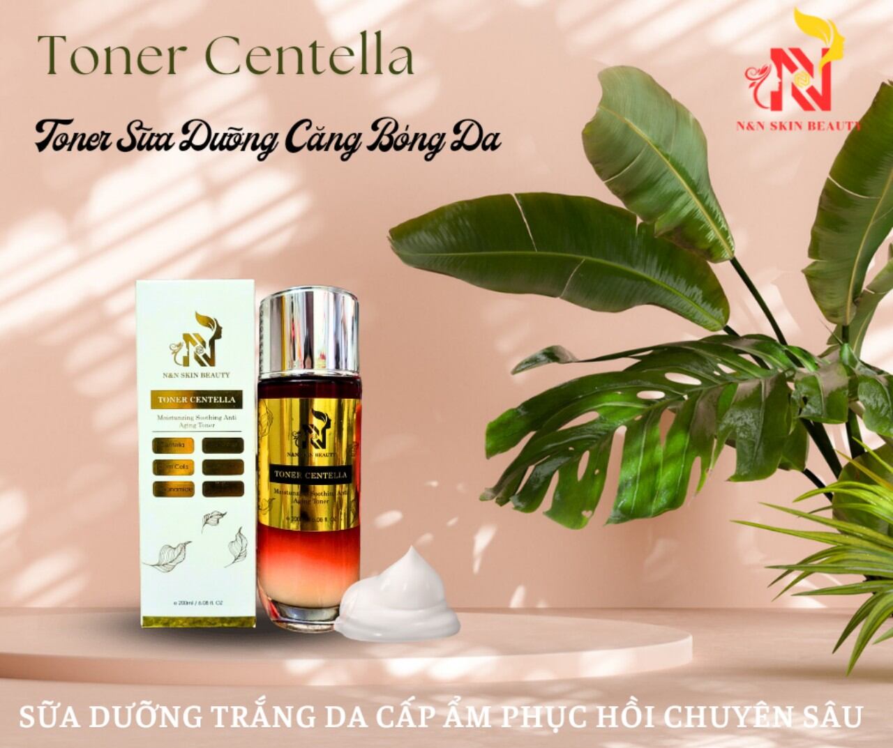 TONER CENTELLA DƯỠNG TRẮNG CĂNG BÓNG DA