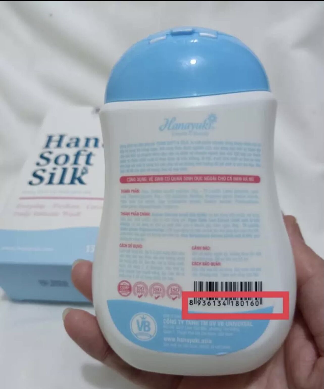 Hana soft silk - Dung dịch vệ sinh Hanayuki
